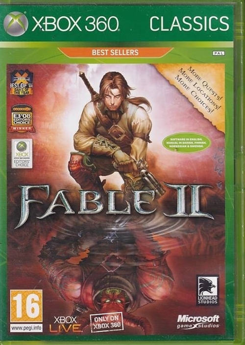 Fable II Classics - XBOX 360 (B Grade) (Genbrug)